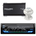 Single DIN Bluetooth Car Audio Receiver with Antenna H32651