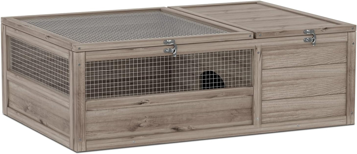 Grey Wooden Reptile Cage N5327