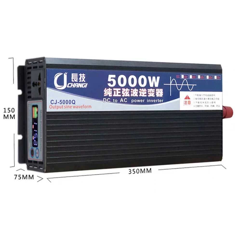 5000W Pure Sine Wave Power Inverter DC 48V To AC 110V C310