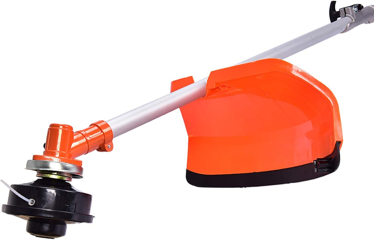 52cc 6 in 1 Gas Petrol Hedge Trimmer Brush Cutter Chainsaw Grass Pruner Multifunctional Y4492