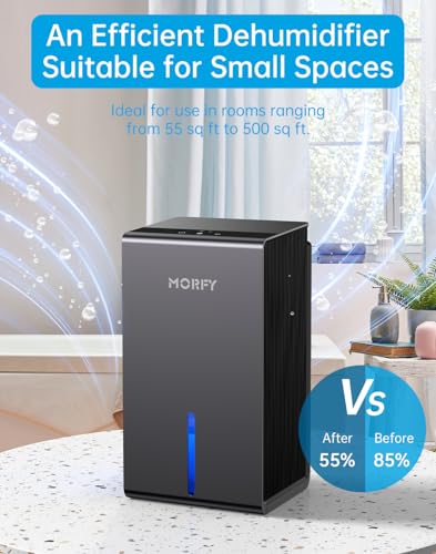 Compact Quiet Dehumidifier with Auto Shut Off V42415