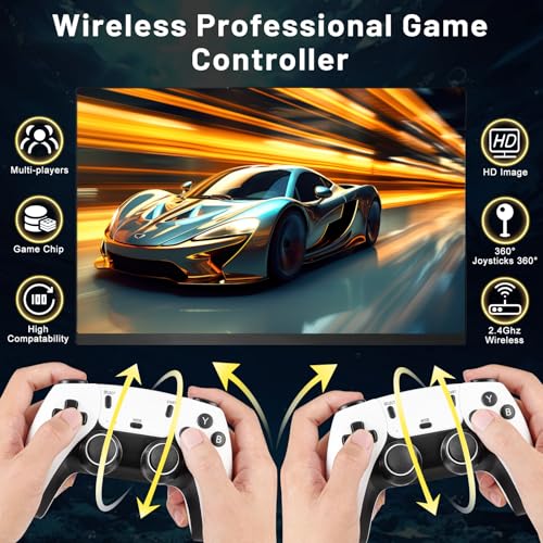 Wireless Retro Gaming Console with 20000+ Games and 4K HDMI Output S830883