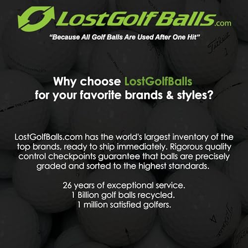 Recycled Used ERC Golf Balls, Near Mint Condition G5303