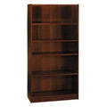 5 Shelf Wood Bookcase in Vogue Cherry T55829