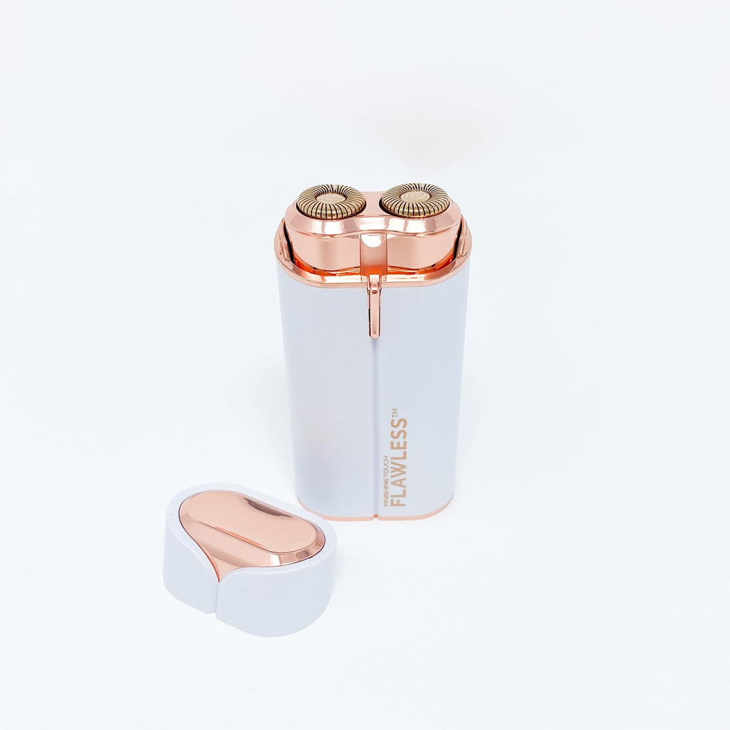 White/Rose Gold Facial Electric Hair Remover O33905