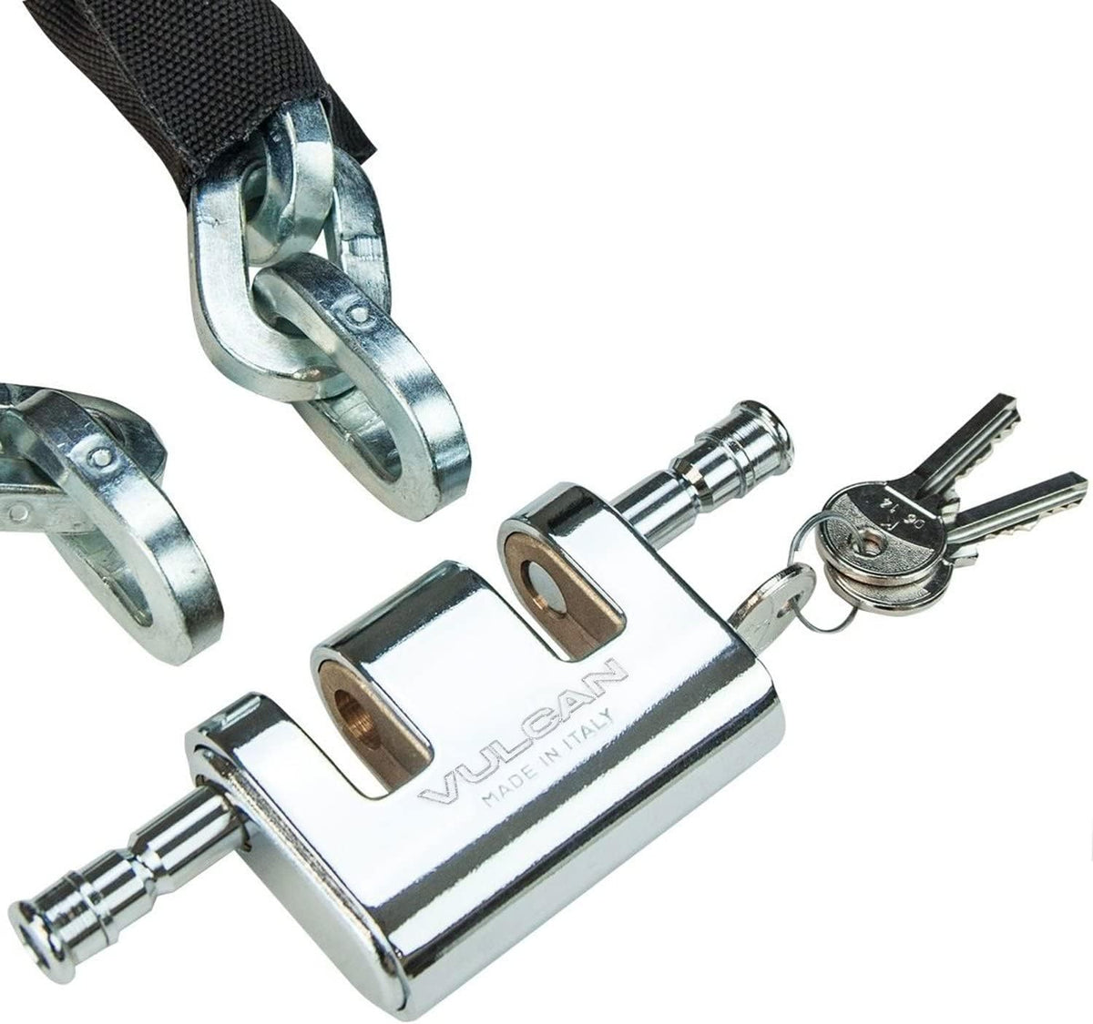 5/16 Inch x 3 Foot Case-Hardened Security Chain and Lock Kit X6788