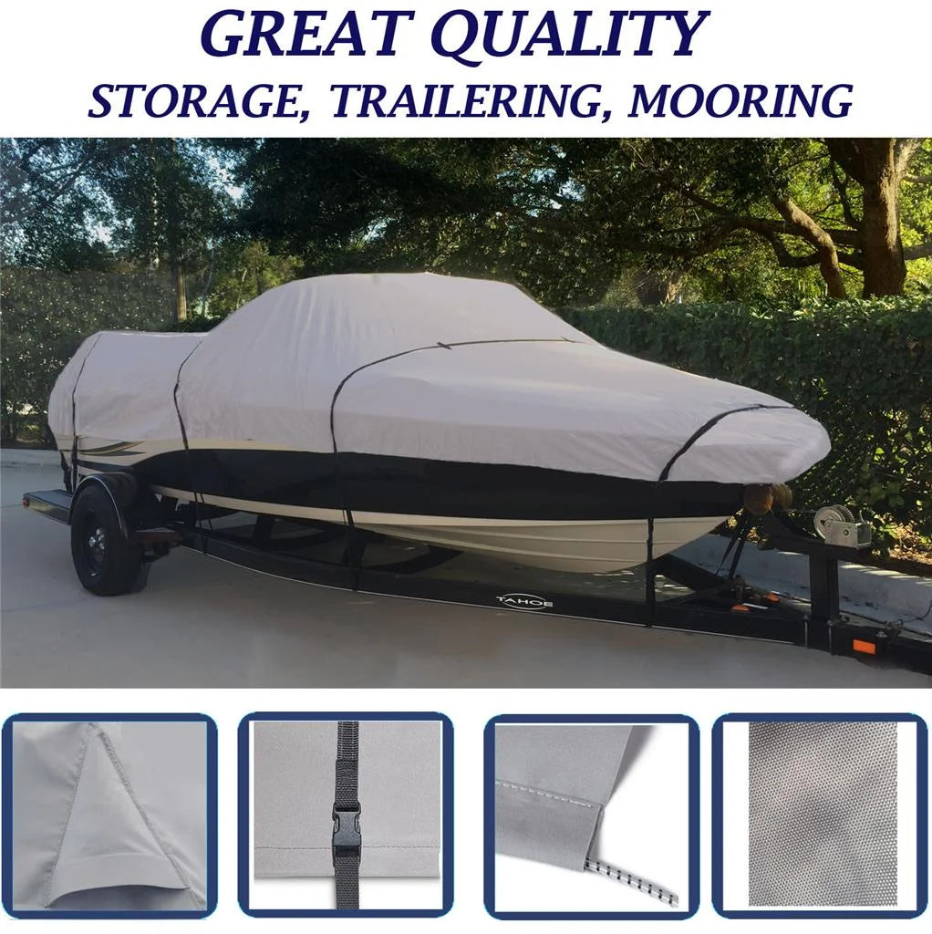 Boat Cover for Polar Kraft Kodiak V 170 Sport X33422