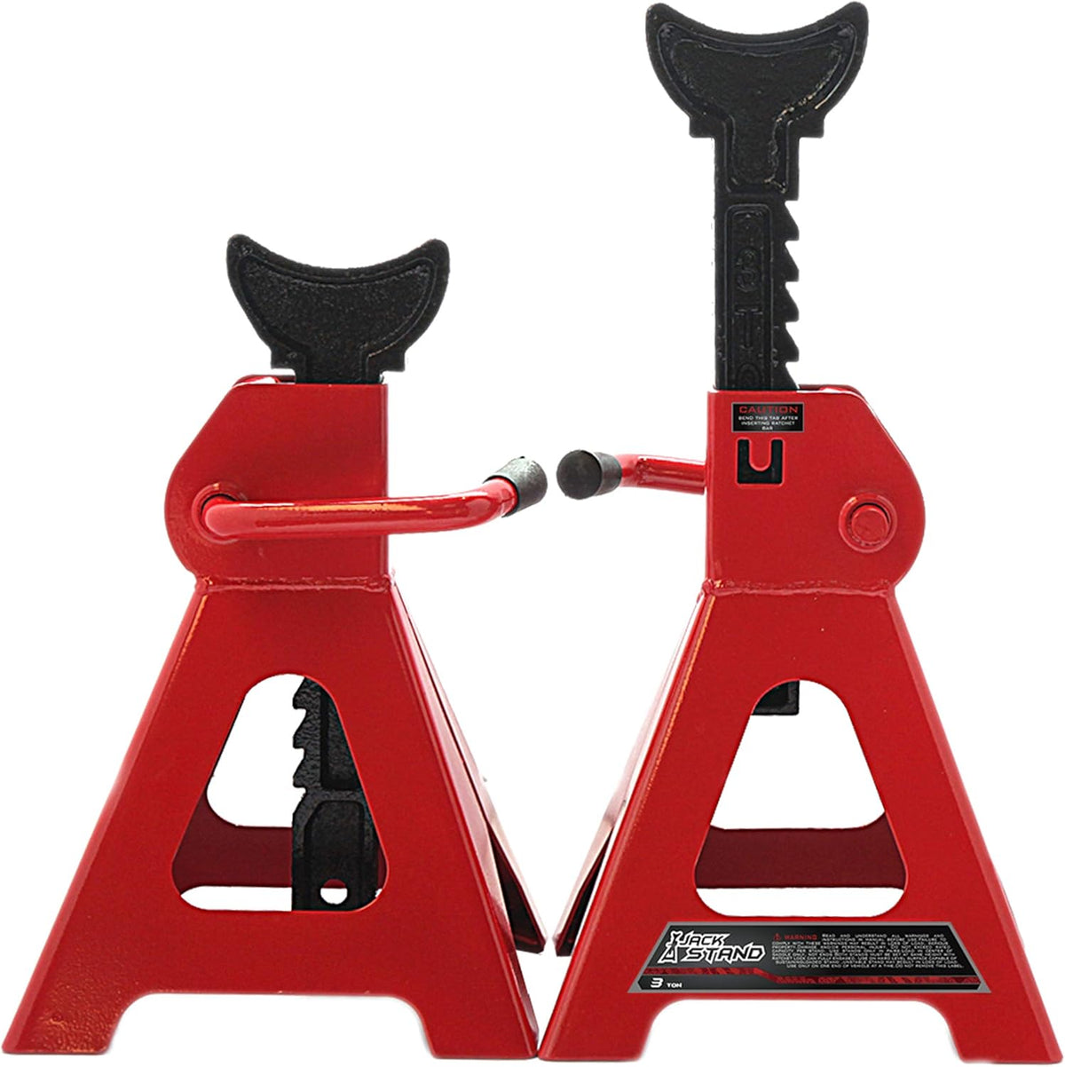 Steel Jack Stands 6 Ton Capacity, Pack of 2 Y204