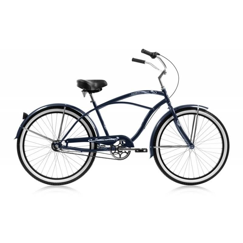Dark Blue 3 Speed Men&s 26x22 Beach Cruiser N7000