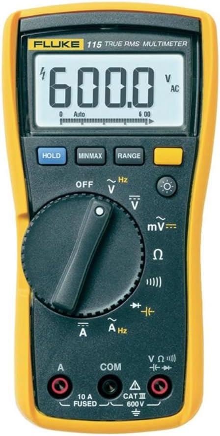Digital Multimeter with Carrying Case and Silicone Test Lead Set M794537