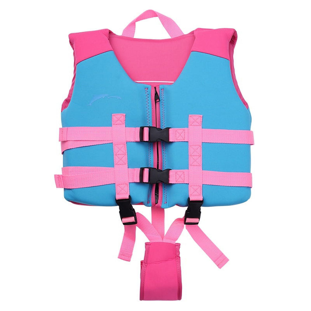 Kids Swim Vest Life Jacket with Dual Adjustable Safety Straps Z87997