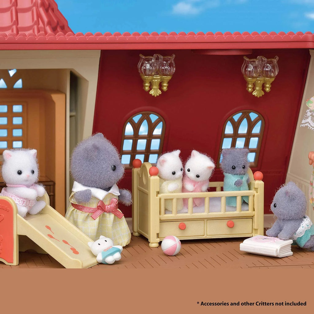 Persian Cat Family, Set of 4 Doll Figures R3100
