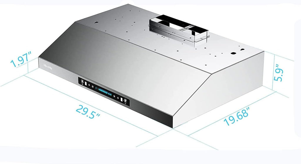 Stainless Steel Under Cabinet Range Hood with 900-CFM F460
