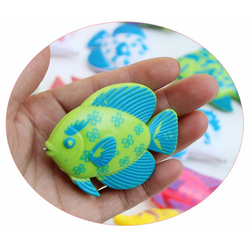 Magnetic Fishing Toy Set with 1 Fishing Rod and 6 Fishes Q12800