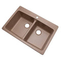 33x22 L x 22x22 W Kitchen Sink, 1 Hole M770