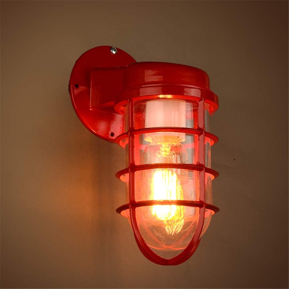 Green Finish Metal Cage Wall Sconce X2766