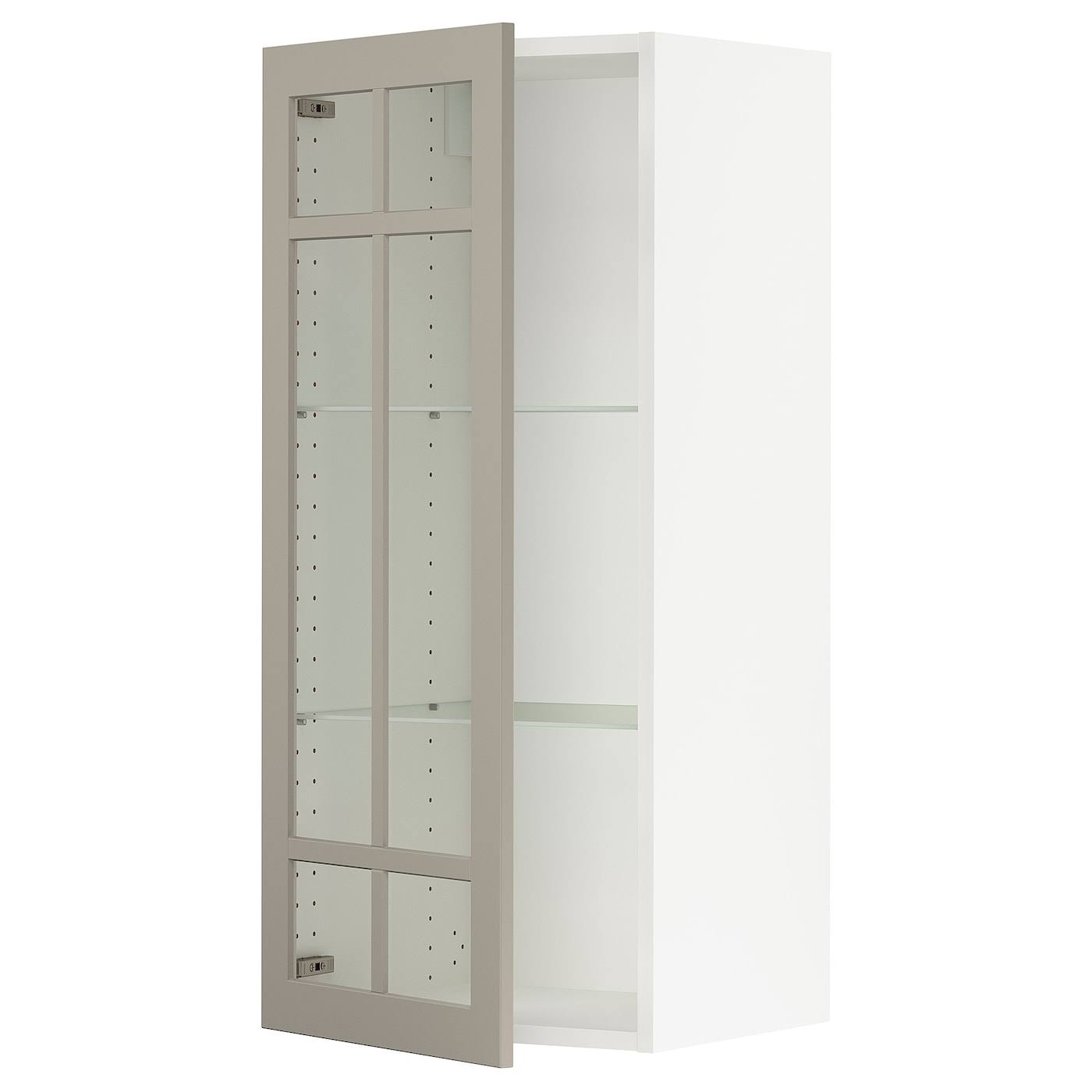 White Glass Wall Cabinet C78984