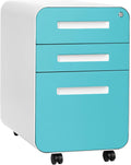 White 3-Drawer File Cabinet J229