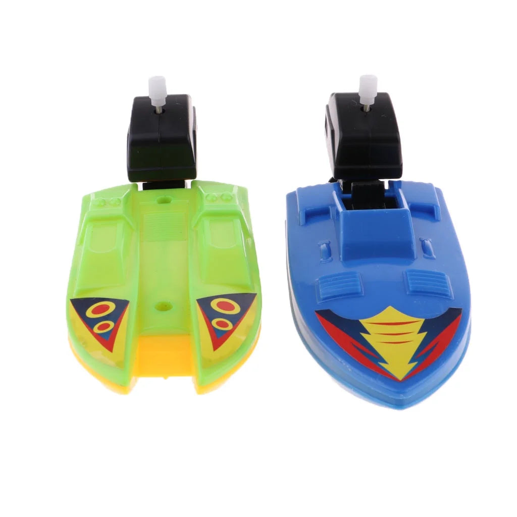 Wind Up Bathtub Boat Toy Set D614964