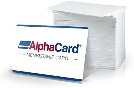 200 Premium Blank PVC Cards with YMCKOK Ribbon and Cleaning Roller L787