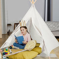 Canvas Teepee Tent for Kids U58896