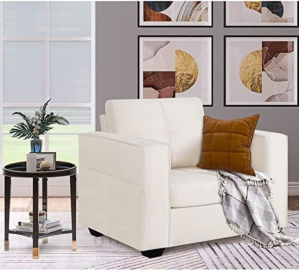 Cream Beige Tufted Accent Chair R152