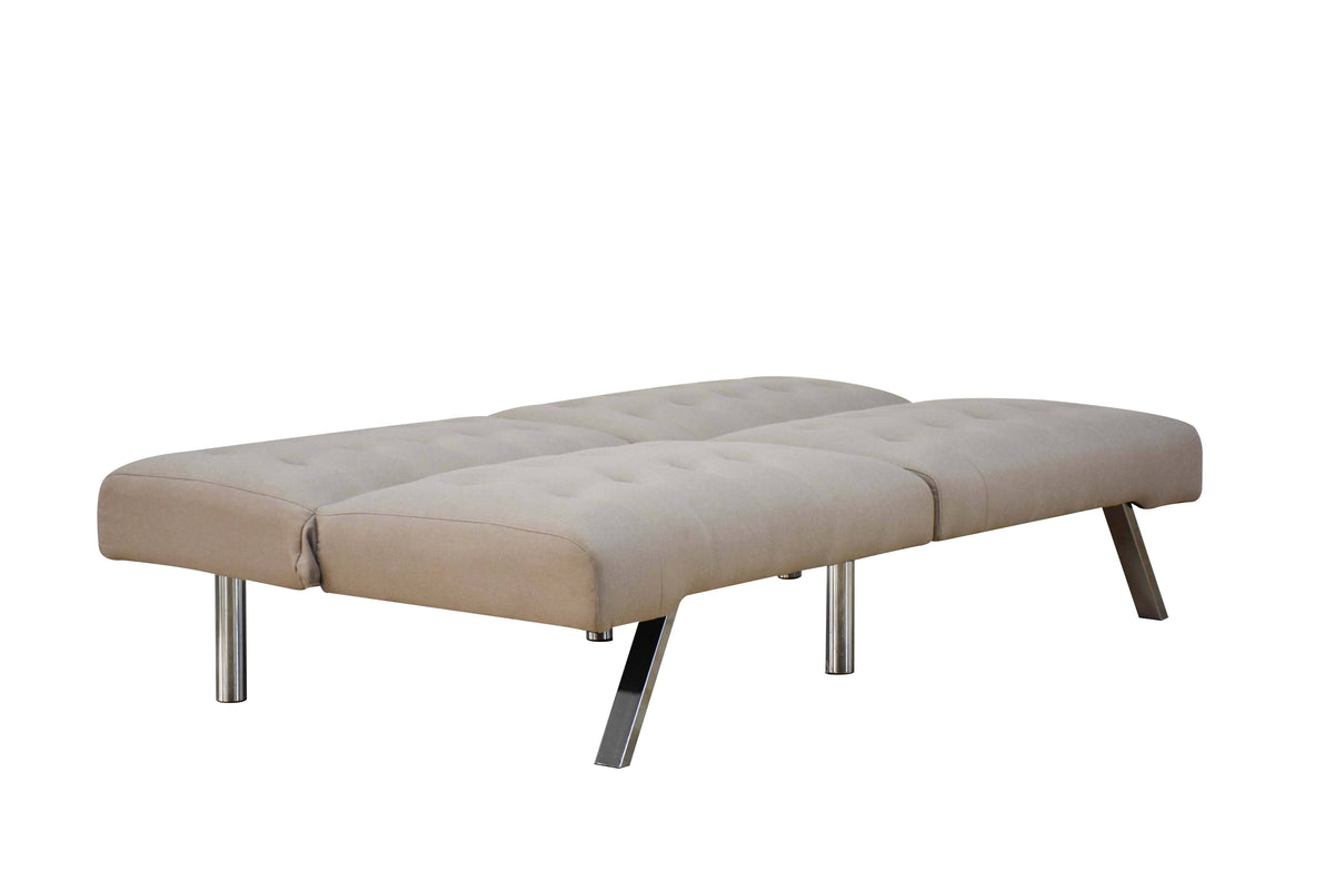 Beige Linen Adjustable Sofa M8113