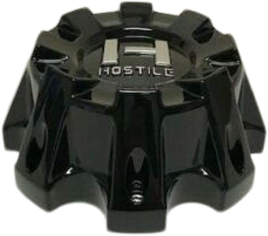 8 Lug Gloss Black Wheel Center Cap G181376