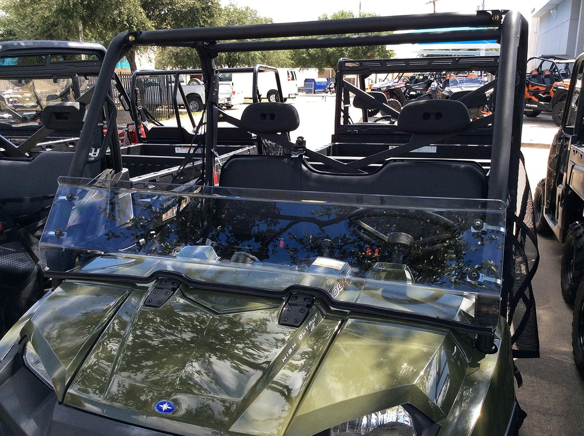 POLARIS RANGER 800 FULL SIZE 1/4 POLYCARBONATE HALF WINDSHIELD T4419