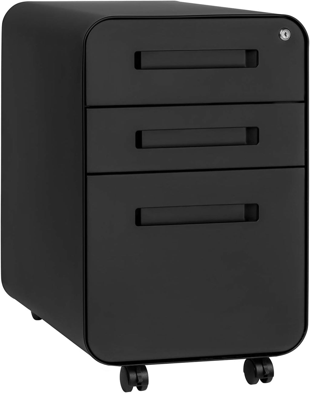 White 3-Drawer File Cabinet J229