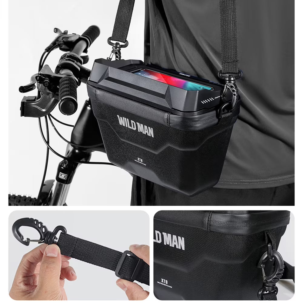 Waterproof 3l Bicycle Bag with Quick Release Handlebar G74481