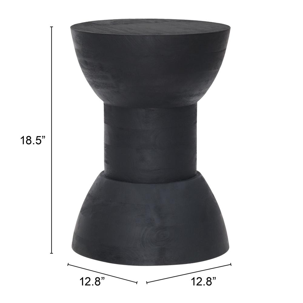 Matte Black Table Stool R93791