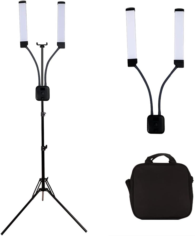 Dual Arm LED Lighting Kit with Five-Stage Touch Dimming A871