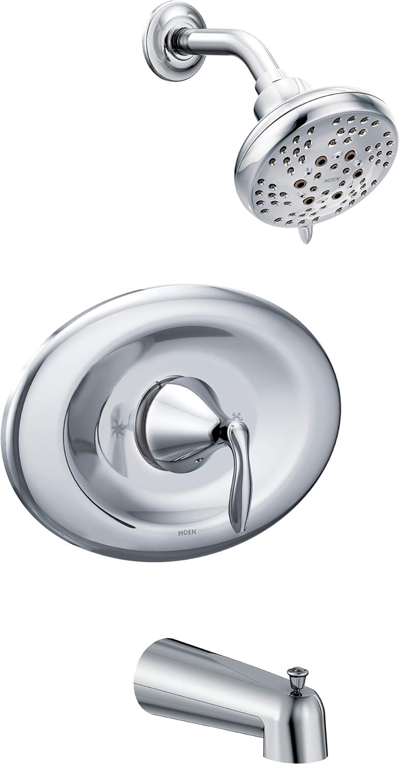 Brushed Nickel Tub and Shower Trim Kit I31472