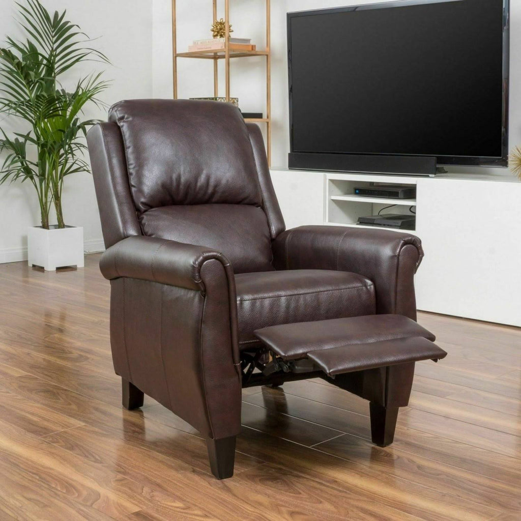 PU Leather Recliner Club Chair O9566