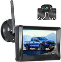 5 Inch Wireless Backup Camera Monitor Kit 1080P HD Waterproof Night Vision Wide Viewing Angle Rear View Camera C610