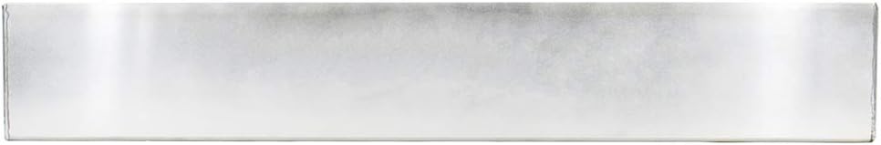 12 Quart Aluminum Oil Rack Holder Wall Hanger Shelf, Silver, Pack of 2 K310312