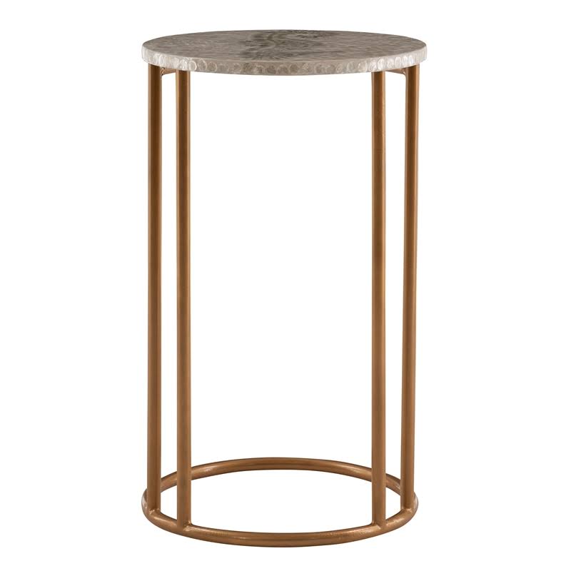 Gold Metal Accent Table B7972