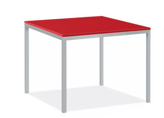 Red Recycled HDPE Patio Table J81268