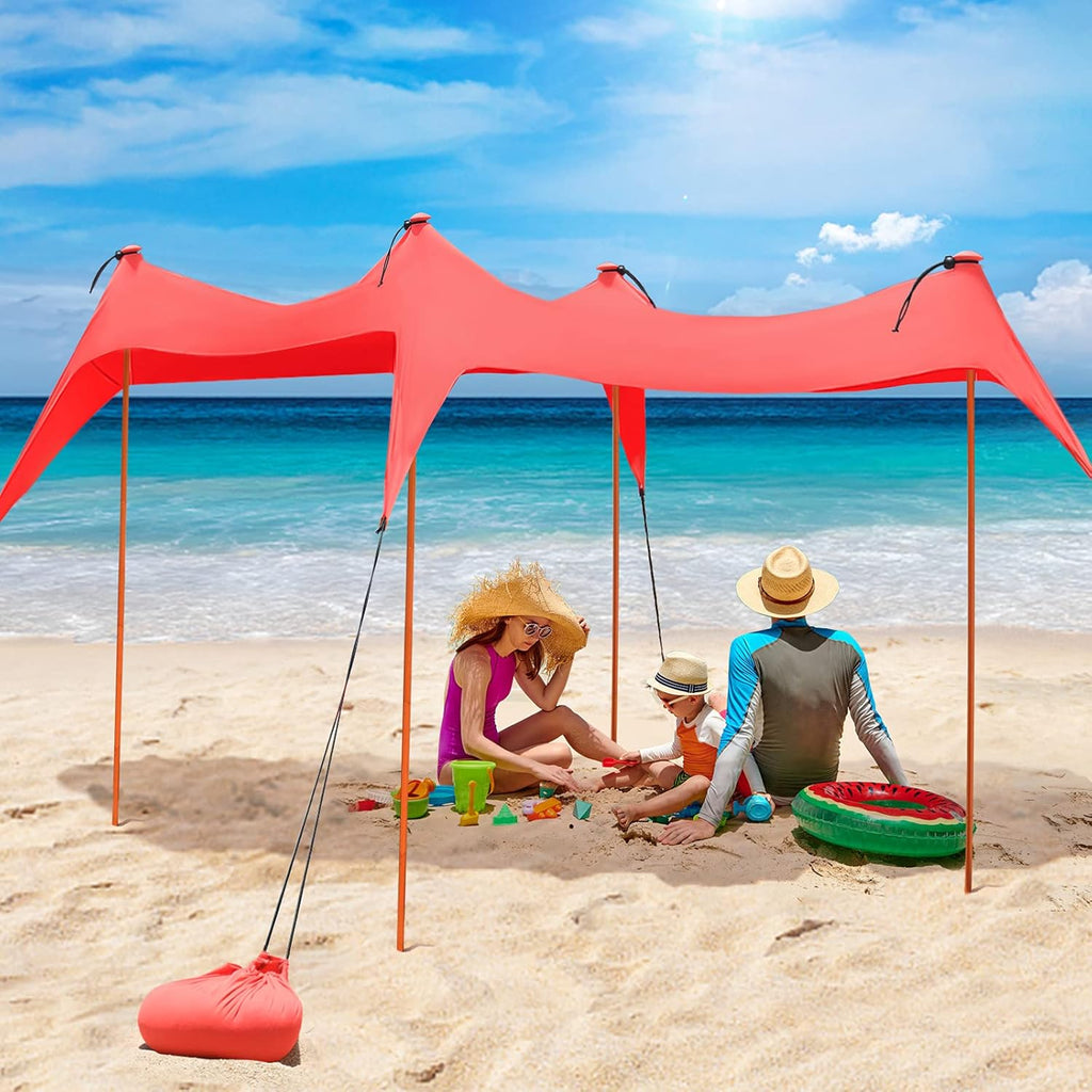 6 Person Pop Up Beach Tent with Carrying Bag S488145