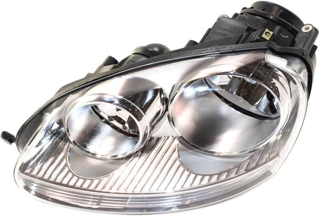 Headlight Assembly for Volkswagen Jetta 2005-2010 Halogen Driver and Passenger Side Pair L158468