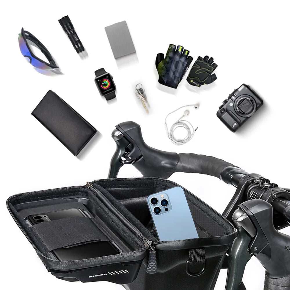 Waterproof 3l Bicycle Bag with Quick Release Handlebar G74481