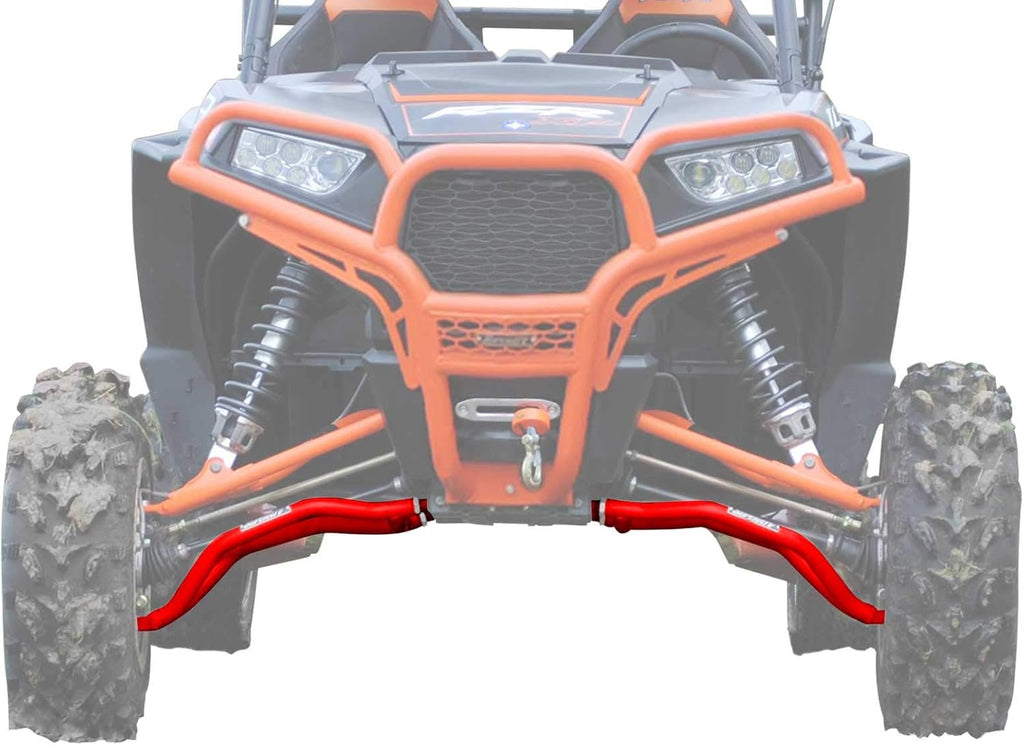 Red Adjustable A-Arms with Preinstalled Ball Joints S216951
