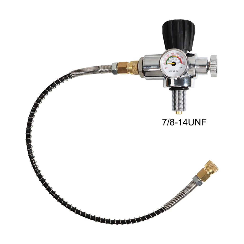 Fill Station Charging Adaptor Big Bottle to Small Tank Parts 14unf V40953