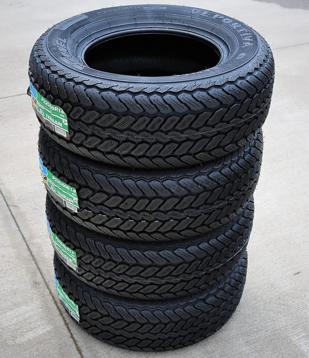 All-Terrain Off-Road Radial Tire 235/60R14 96S Load Range SL 4-Ply BSW J5597