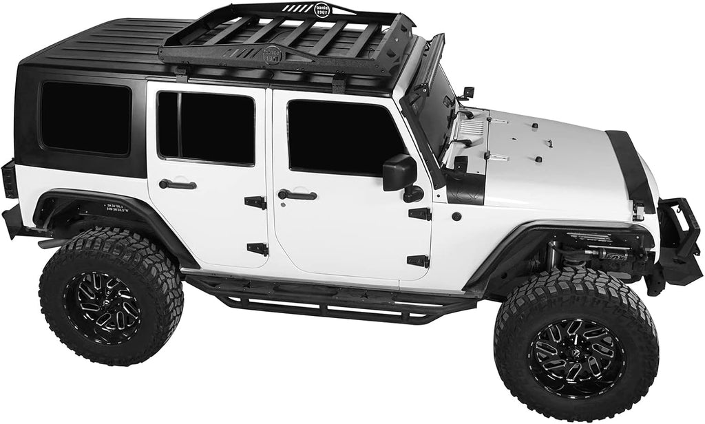 Hard Basket Roof Rack Carrier with Wind Deflector H82506