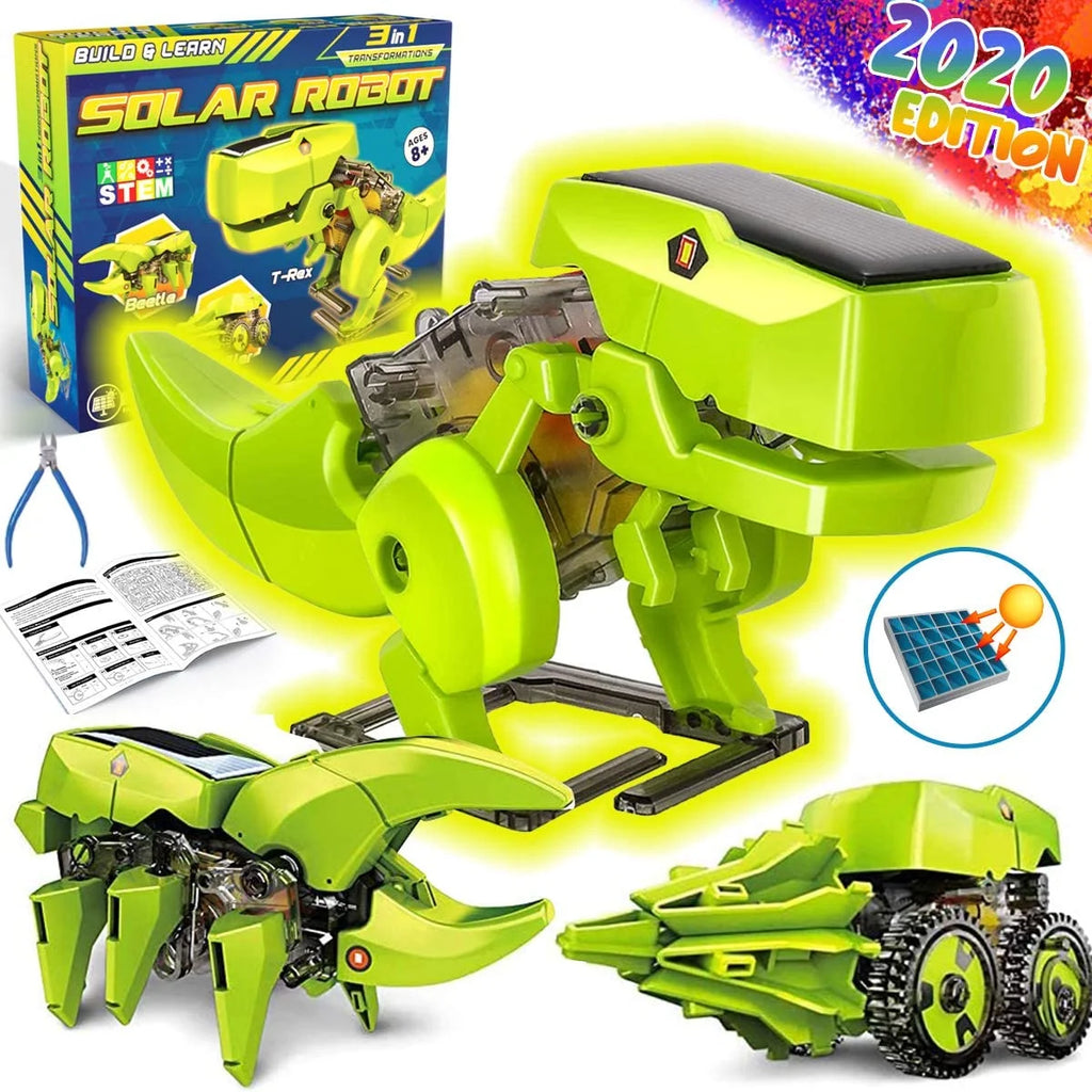 Solar Robot Kit 3-in-1 STEM Projects Robot Kit E7429