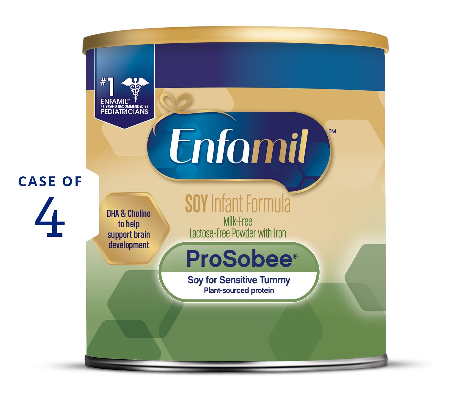 Soy-Based Infant Formula Powder 22 oz Can (Case of 4) V694796