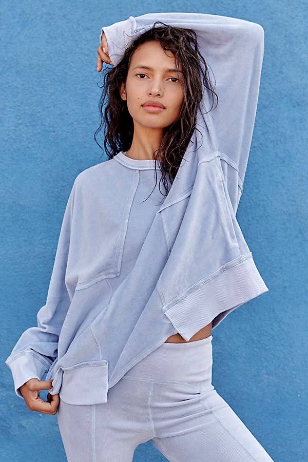Purple Sweat at Free People, Size: S O40391