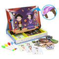 115 Piece Magnetic Dress up Puzzle Book Toy Set X784